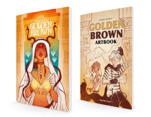 GOLDEN BROWN / Comic + Artbook GOLDEN BROWN