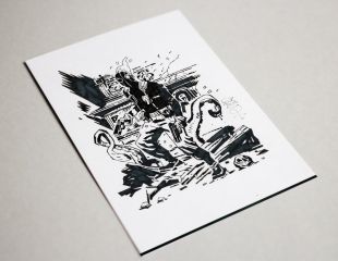 SILHOUETTE / PULP PACK + DIBUJO ORIGINAL SILHOUETTE [Obra completa]